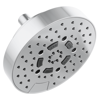 CARNIVAL Luxury Adjustable Multi Flow 5 Mode Function ABS (5 inch) Round  Shaped Overhead Shower Without ARM | Mist,Massage & Rain Flow Shower Head