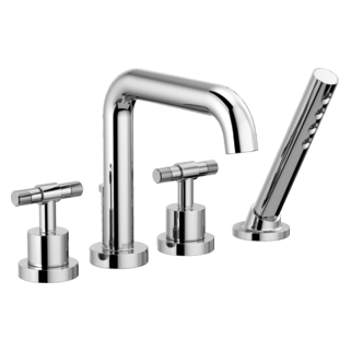 Litze® | SINGLE-HANDLE FREESTANDING TUB FILLER - Less Handle